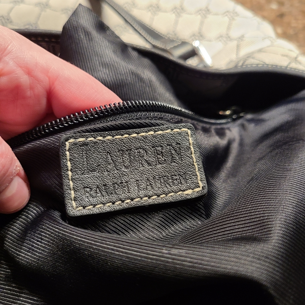 Lauren Ralph Lauren Rll Monogram tote - Picture 6 of 9